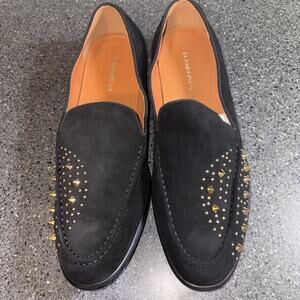 Elanroman Black Suede Luxury Men Shoes Size 13 Or Europe 47 New Open Box Prom